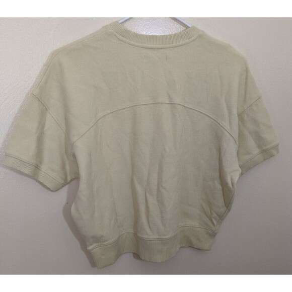 Madewell Ribbed Muscle Tee Botanical Dye Edition Daffodil Yellow Comfy Small - Picture 3 of 10